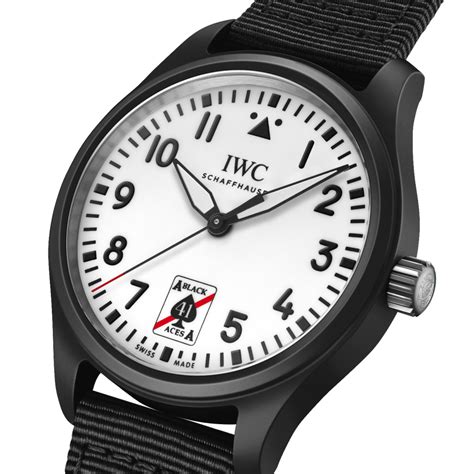 iwc military watch|iwc black aces.